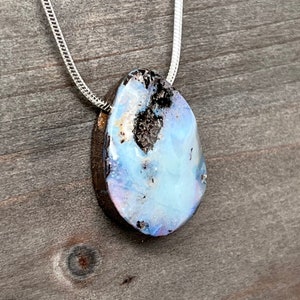 Australian Boulder Opal Pendant