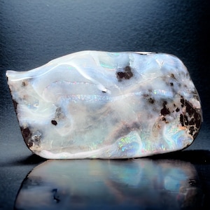 Australian Boulder Opal Specimen - Polished - 55 grams - 275 Carats - Authentic Australian Opal - Great Color