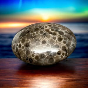 Petoskey Stone Printable Wall Art - Digital Download