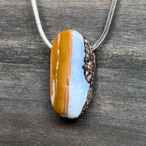 Australian Boulder Opal Pendant