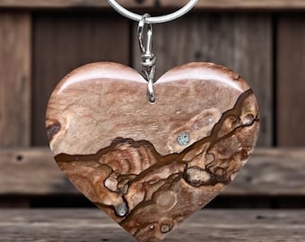 Colgante de jaspe con imagen - Corazón