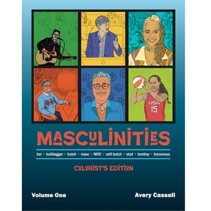 CLEARANCE SALE! Masculinities Coloring Book