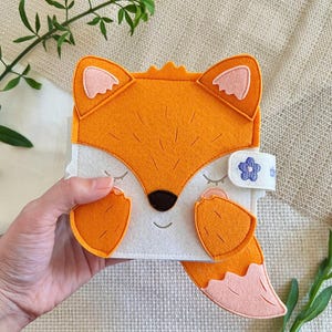 MELLOW FOX MNB3 Handmade Felt Sensory Interactive Mini Quiet Books Educational Toys for Toddlers | Interactive Busy Books by TinyBusy