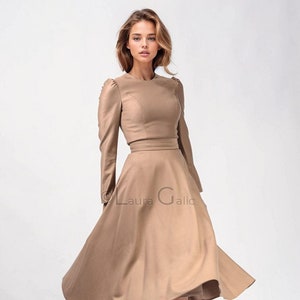 Pita 4 A-line or pencil skirt Office Dress image 1