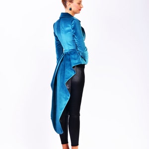 Velvet Couture Jacket, Conductor Blazer for Women, Made To Order | Mina