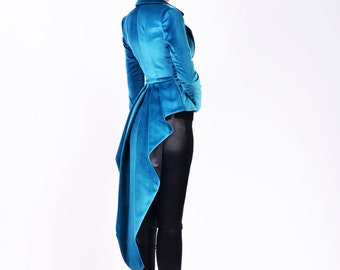 Velvet Couture Jacket, Conductor Blazer for Women, Made To Order | Mina