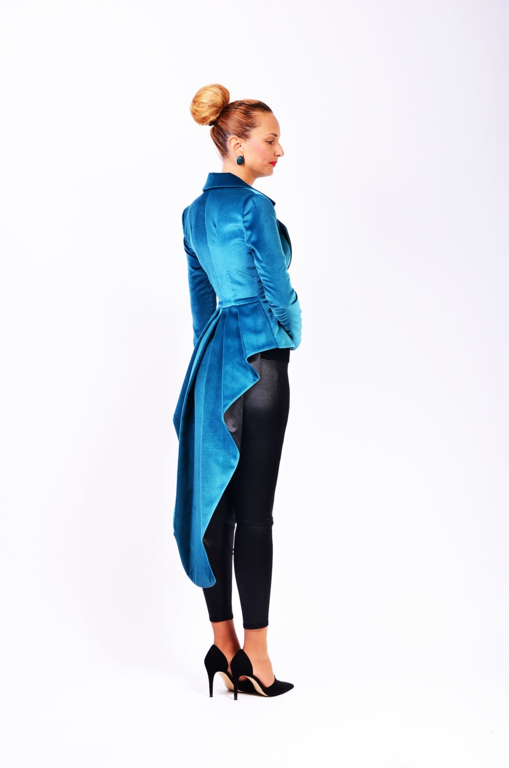 Winter Womens Swing Dress Long Coats Tutu Cotton Down Puffer