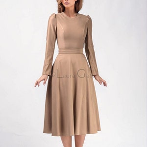 Pita 4 A-line or pencil skirt Office Dress image 3