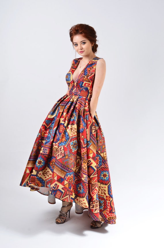 long asymmetric dress