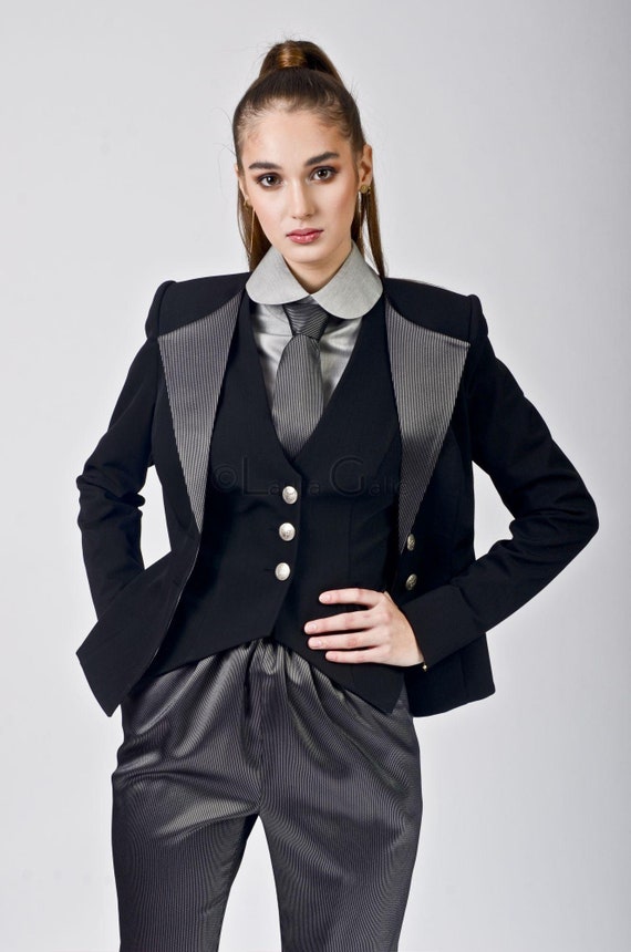 Best 3-Piece Suits For Women | POPSUGAR Fashion-nextbuild.com.vn