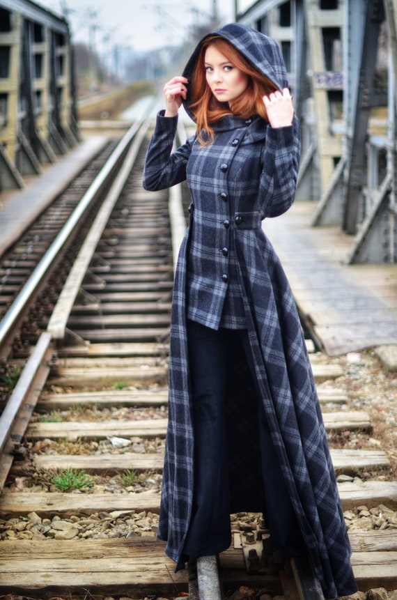 long skirt and coat