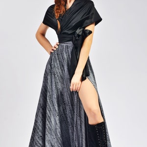 Gonna lunga, Spacco a gamba intera grande, Per donna, Abbigliamento elegante, Cocktail Party / Hera