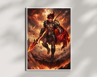 アレス 23. ギリシャ神話の戦争神アレス。 - Etsy 日本