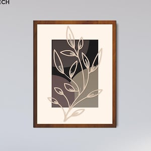 Holzblatt Wandkunst, Holz botanische Wandkunst, Pflanzenwandkunst für Wohnzimmer, Naturholzkunst, Moderne Blattwandkunst, Abstrakte Blattwandkunst