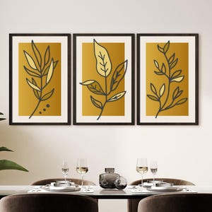 Wood leaf wall art set of 3, Modern leaf wall art, Abstract leaf wall art, Botanical leaf wall decor, Boho leaf wall art, Farmhouse wood art
