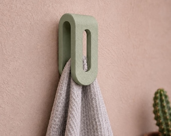 Self-Adjusting Gravity Hook | 3D Printed PLA Towel, Bag, Key Holder | Desert Decor