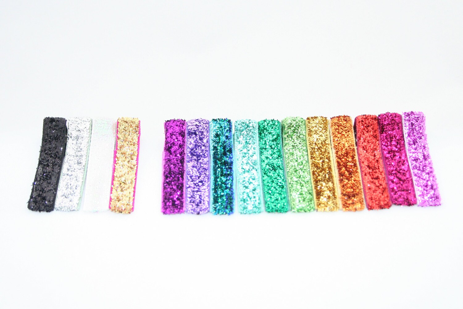 Lined Alligator Hair Clips SPARKLE COLLECTION Set of 15 Etsy