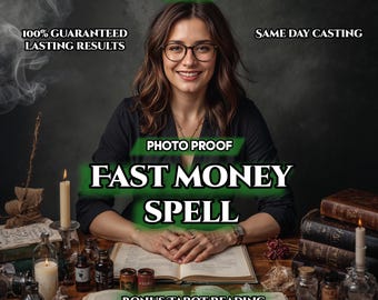 Emergency Money Spell: Fast Cash White Magic Ritual - Abundance & Wealth