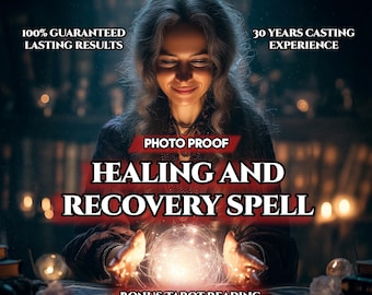 White Magic Healing Spell: Injury, Illness, Recovery