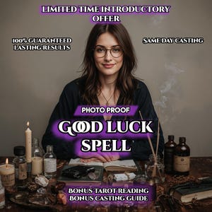 Good Luck Spell: Attract Fortune, Prosperity & Positive Energy
