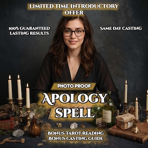 Make them regret and apologise spell, truth realisation, guild activation, same day casting, forgive me, manifest apology and remorse