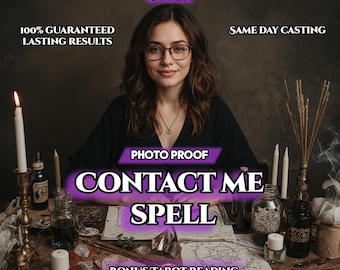 Custom Reach Out Spell: Personalized Magic Ritual to Reconnect