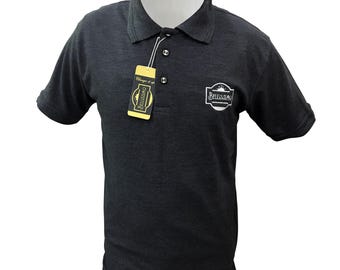 Charcoal Grey Bellissimo Polo Shirt – Timeless Design