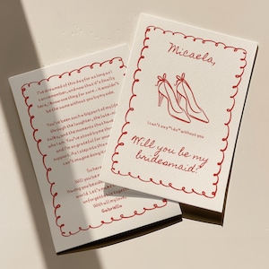 Hand Drawn Bridesmaid Proposal Card Template Will You Be My Bridesmaid Printable Will You Be My Wedding Maid Of Honor Proposal Card Template