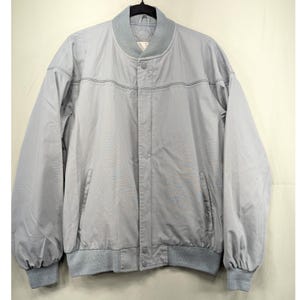Vintage 70 80's Arnold Palmer Arnie Men Cream BOMBER Windbreaker