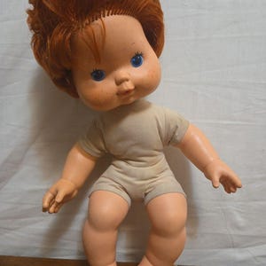 Strawberry Shortcake Blow Kiss Baby Doll 14 American Greetings Kenner 1982 Vntg