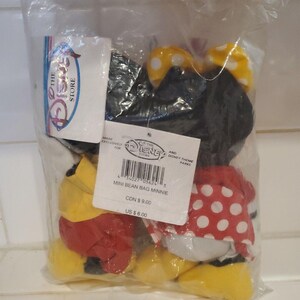 Spirit of Mickey Mouse & Minnie Disney Store Beanie Plush Set of 2 NIB New image 2