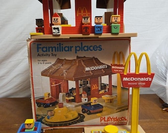 1974 Mcdonalds Playskool Restaurant and Accessories - Etsy