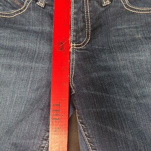 Wrangler Q Baby Jeans Size 1/2: Y2K Bootcut Flare Low Rise Stretch imagen 5