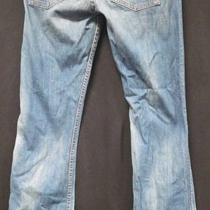Hudson Bootcut Jeans 30 Low Rise Light Wash Denim Signature Klappentasche Y2K 2000 Bild 2