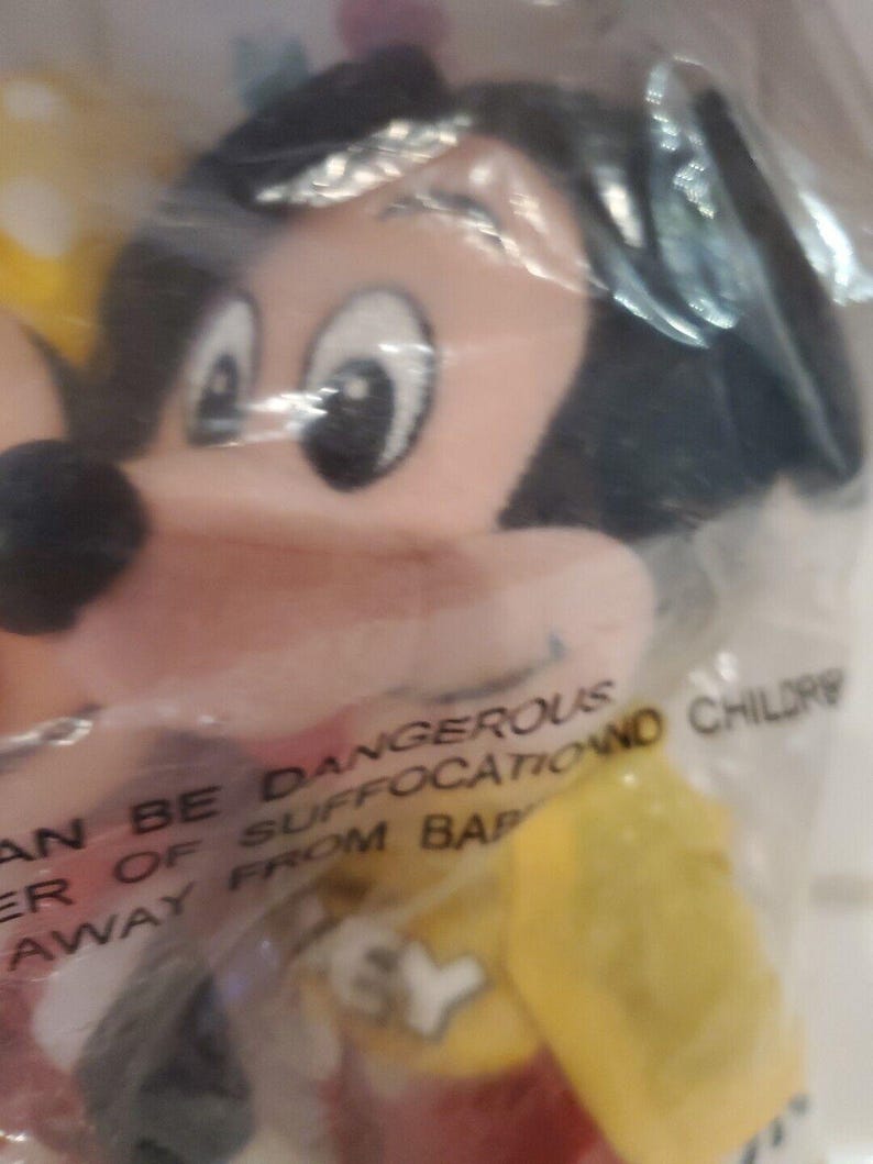 Spirit of Mickey Mouse & Minnie Disney Store Beanie Plush Set of 2 NIB New image 5