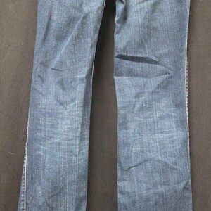 Wrangler Q Baby Jeans Size 1/2: Y2K Bootcut Flare Low Rise Stretch imagen 2
