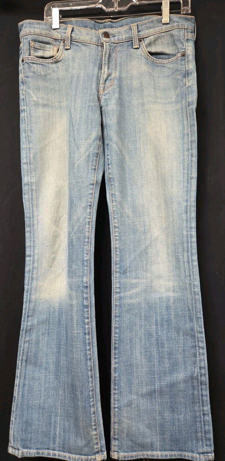 パンツ MissMe flare denim white Y2K Miss Me Women's White Criss
