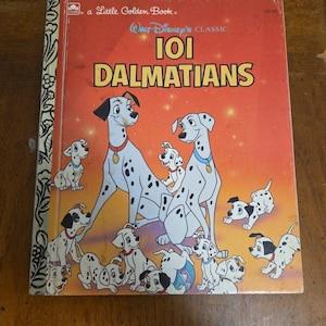 A Little Golden Book - Walt Disney&#39;s 101 Dalmatians 1991 Excellent Condition