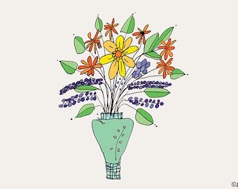 flower print