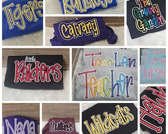 3D Puff Tees, 3D Puff Sweatshirt, Personalized Sweatshirt, Embroidered, 3D Embroidery