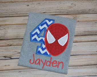 Boys embroidered Birthday Shirt, Personalzied shirt or bodysuit