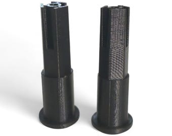 Monster Jam 1:6 Carbon Fiber ABS Front Axle | Grave Digger, Megalodon, Spiderman