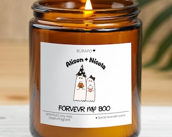 You're My Boo Cute Halloween Candles,Halloween Candle,Halloween Decor Gift For Friend,Halloween Gift for Girlfriend.