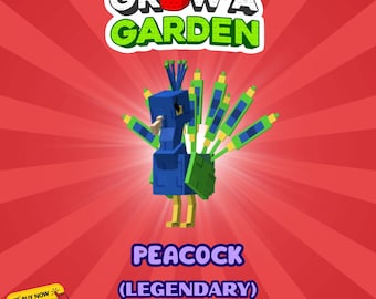Cultiva un jardín / Pavo real (legendario) / (mascota) - Todas las mascotas disponibles