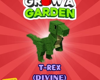 Grow a Garden | T-Rex (Divine) |  (Pet) - All Pets Available