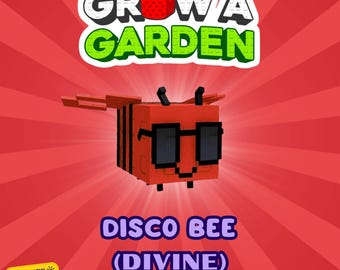 Grow a Garden | Disco Bee (Divine) |  (Pet) - All Pets Available