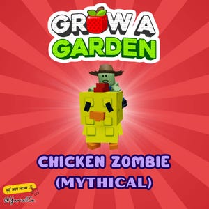 Grow a Garden | Chicken Zombie (Mythical) | (Pet) - All Pets Available