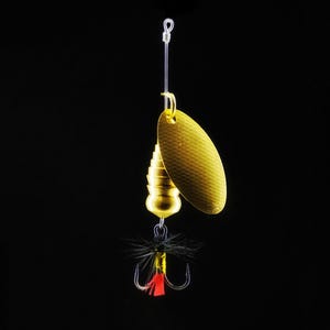 brass lure fishing bodies Spinner trout etc Fishing Spinner Lure Bodies, 40pcs