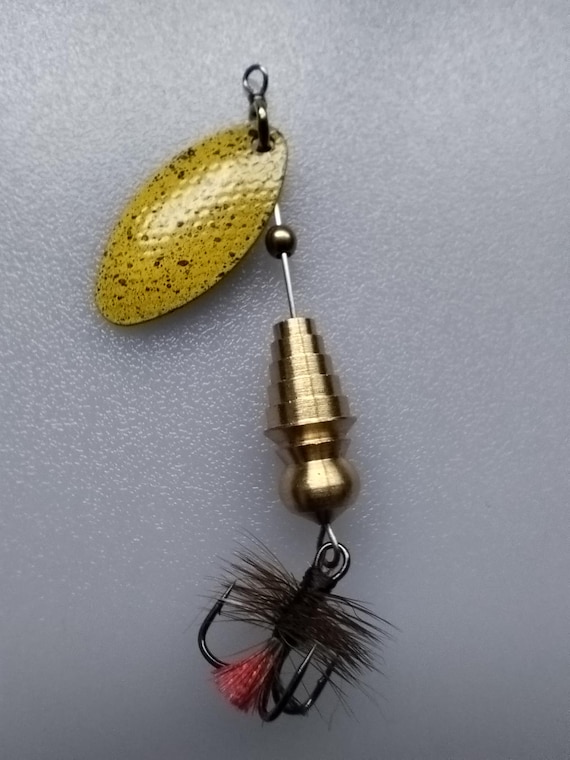 brass fishing lures Gator Casting Spoon -1/4 OZ 6 Pack or troll them Buds Lure BS.504.B.BX Steelhead Spinners