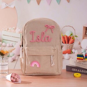 Sac à dos personnalisé pour enfant - Joli sac d'école pour tout-petit, sac à dos préscolaire personnalisé, cadeau d'anniversaire pour enfant, rentrée scolaire